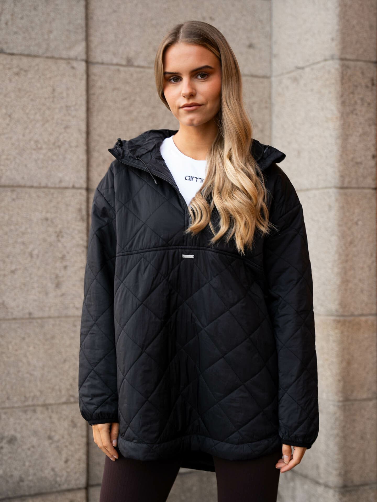 Oversized Quilted Anorak