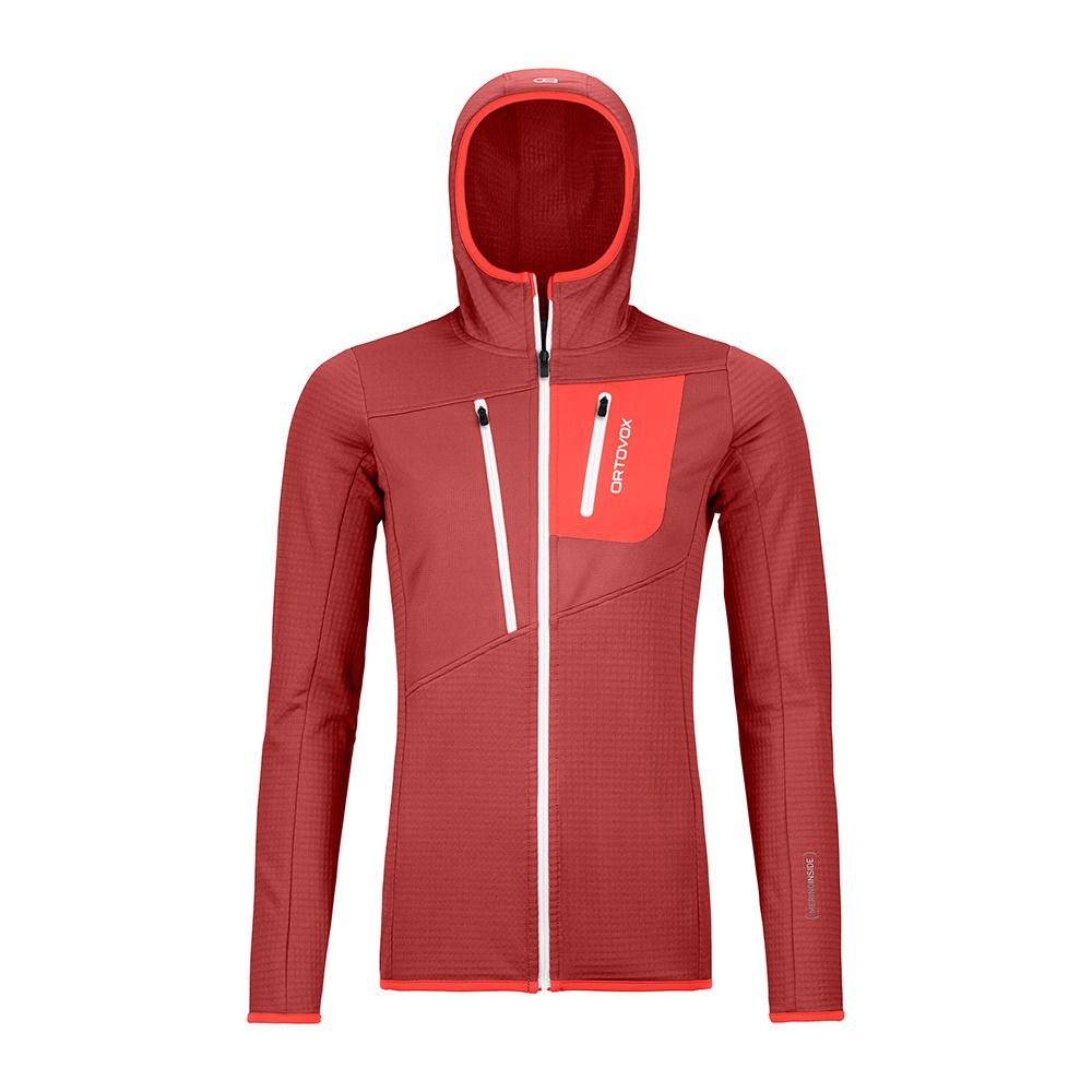 Ortovox FLEECE GRID - Polaire Femme blush