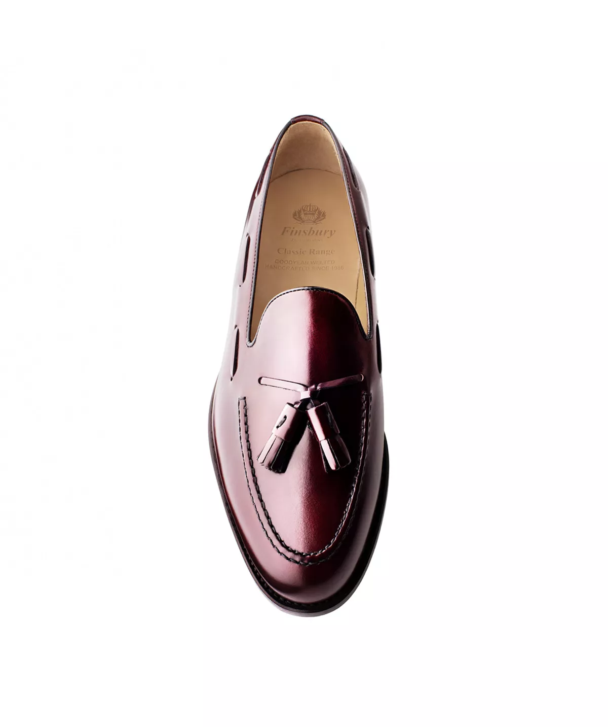 Mocassin OLDEN Bordeaux Lisse