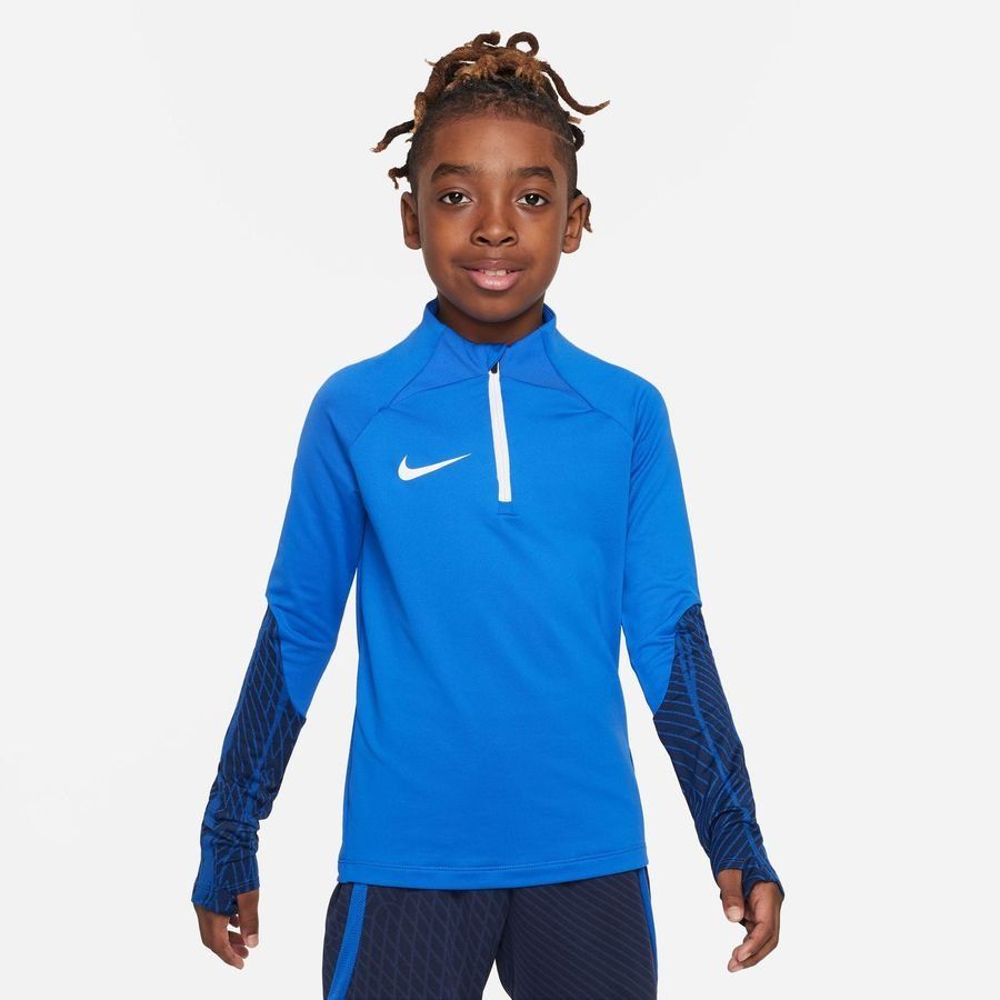 Nike Maillot d'Entraînement Dri-FIT Strike - Bleu/Bleu Foncé/Blanc Enfant