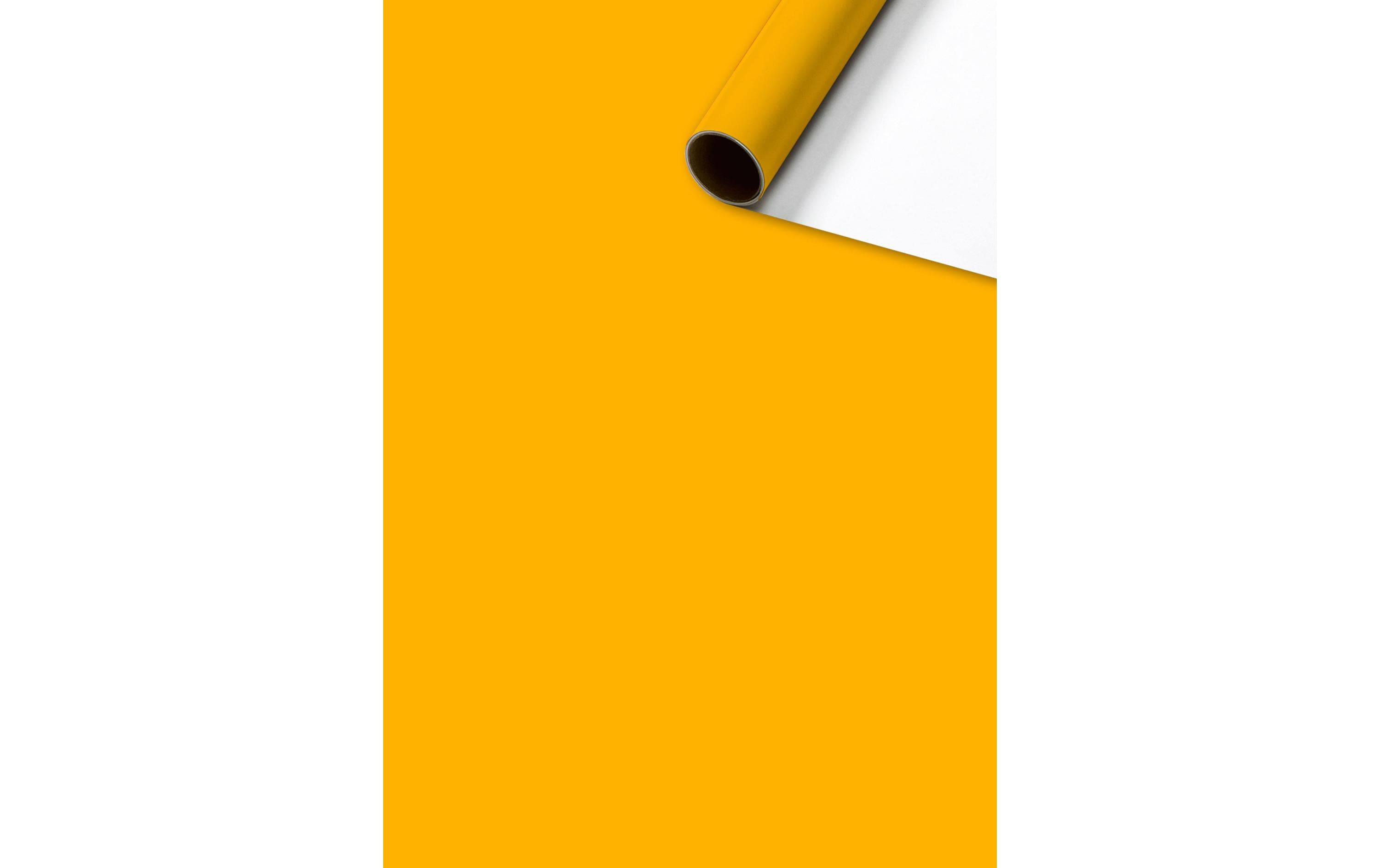 Geschenkpapier Colour Orange / Weiss, 70 cm x 2 mGeeignet als Geschenkverpackung oder Einfasspapier für Bücher