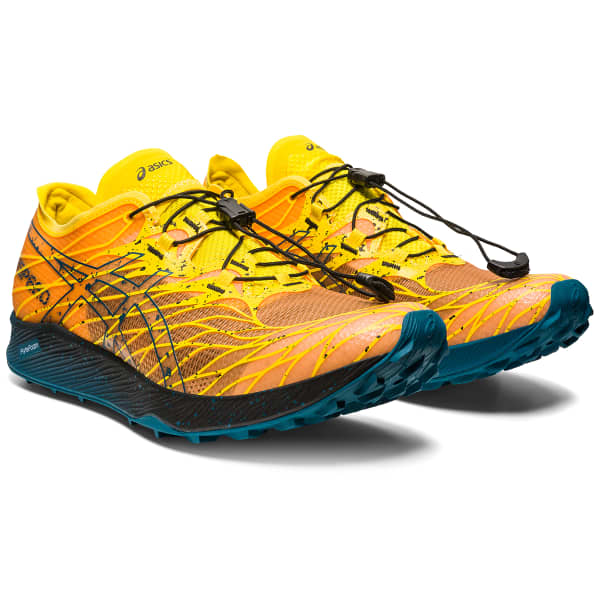 Chaussure trail ASICS FUJISPEED GOLDEN YELLOW/INK TEAL
