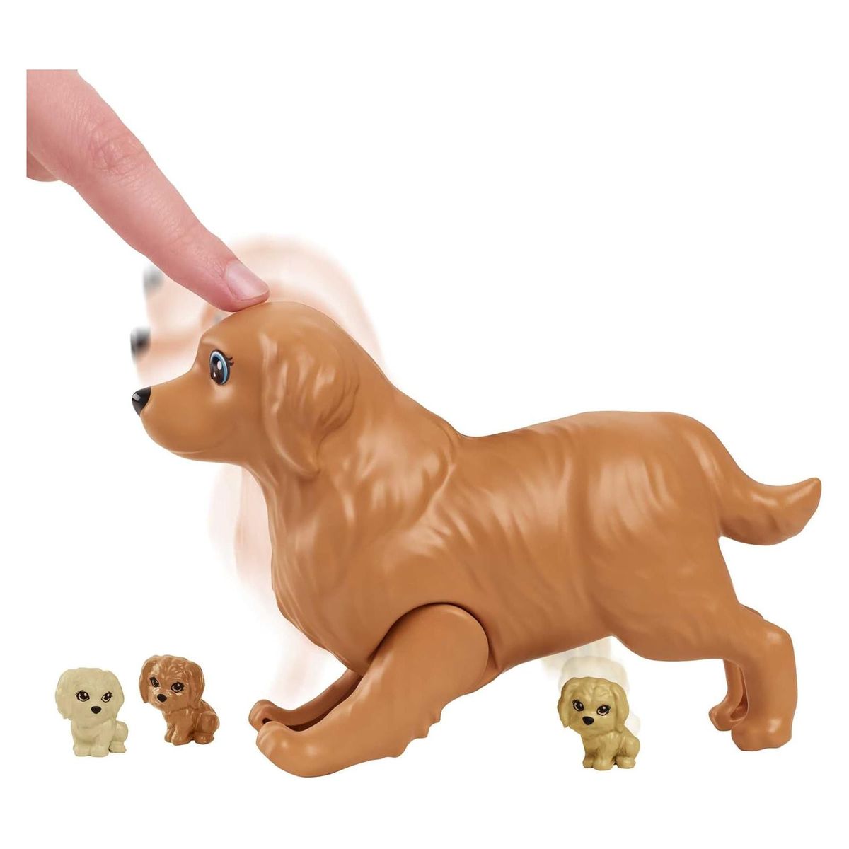 Mattel HCK75 - Barbie - Puppe mit Hund und Welpen