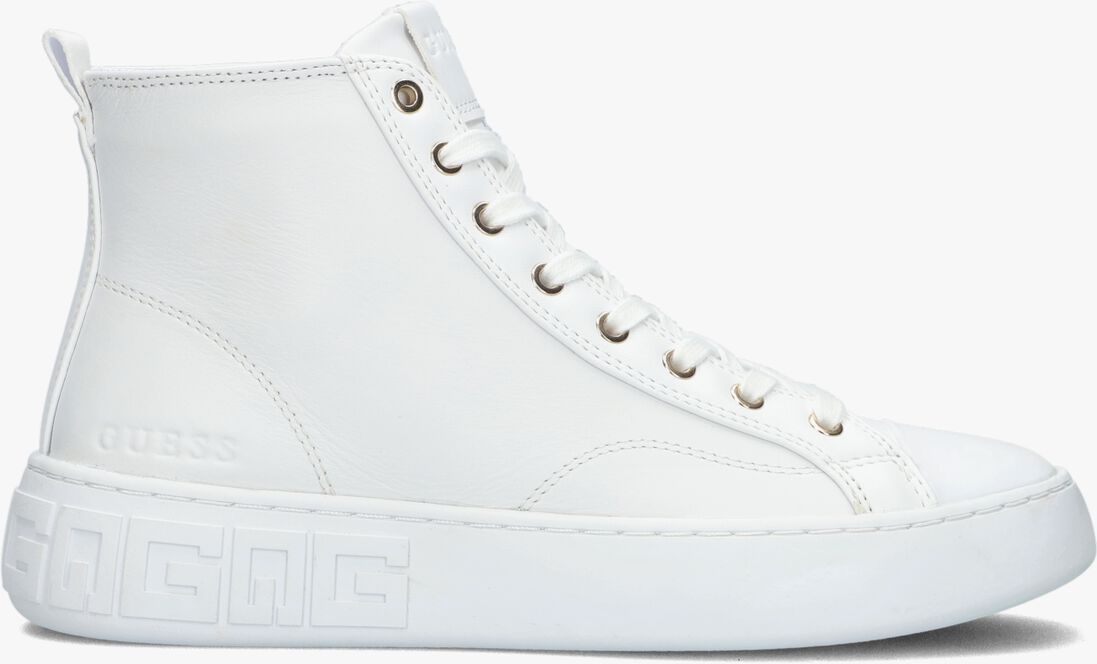 GUESS witte guess hoge sneaker invyte