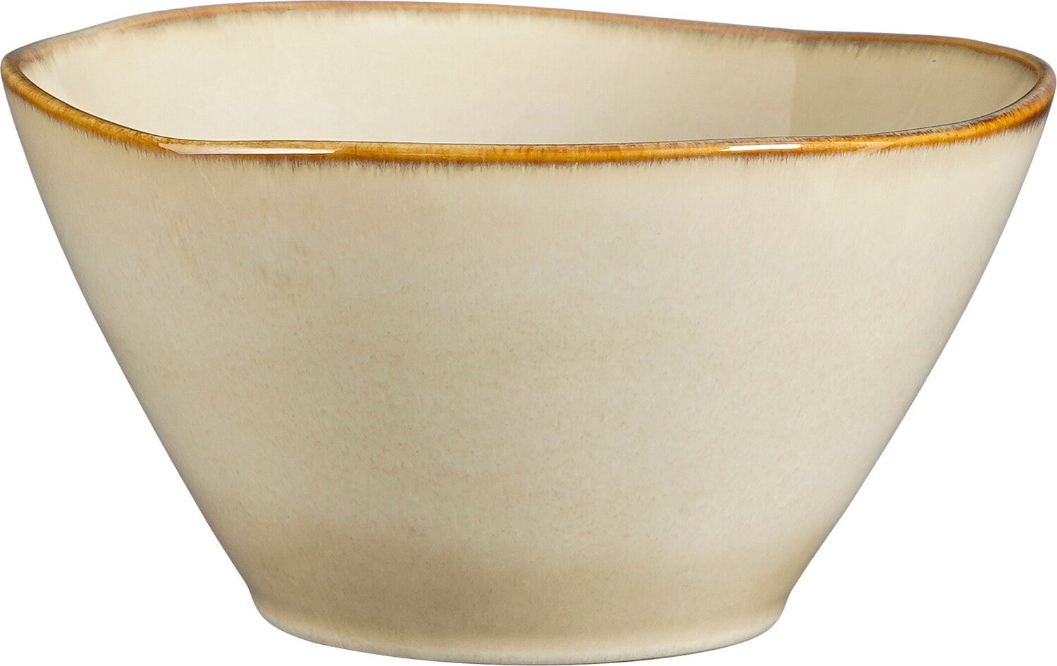 Mica Decorations schaal Racco beige D 18 H 9,5 cm
