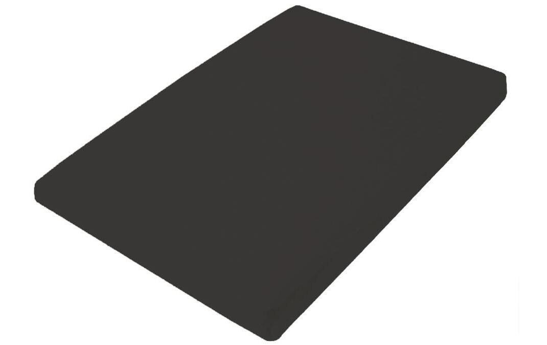 Fixleintuch Uni Satin 160 x 200 cm, AnthrazitLiving Home - qualitativ hochwertige Bettbezüge für Ihr Zuhause