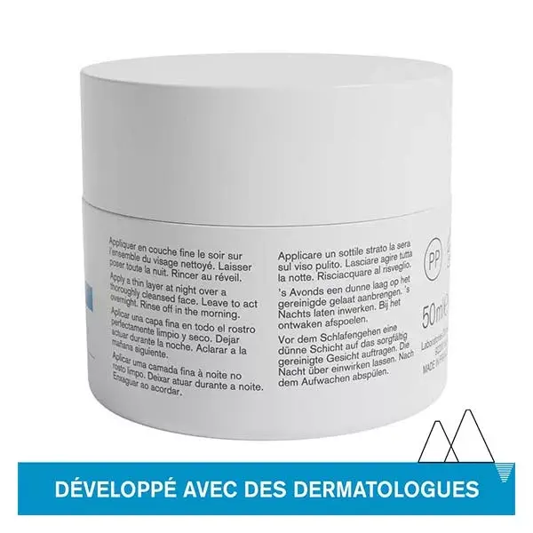 Máscara Noturna Hidratante Suavizante com Água Termal Uriage 50ml