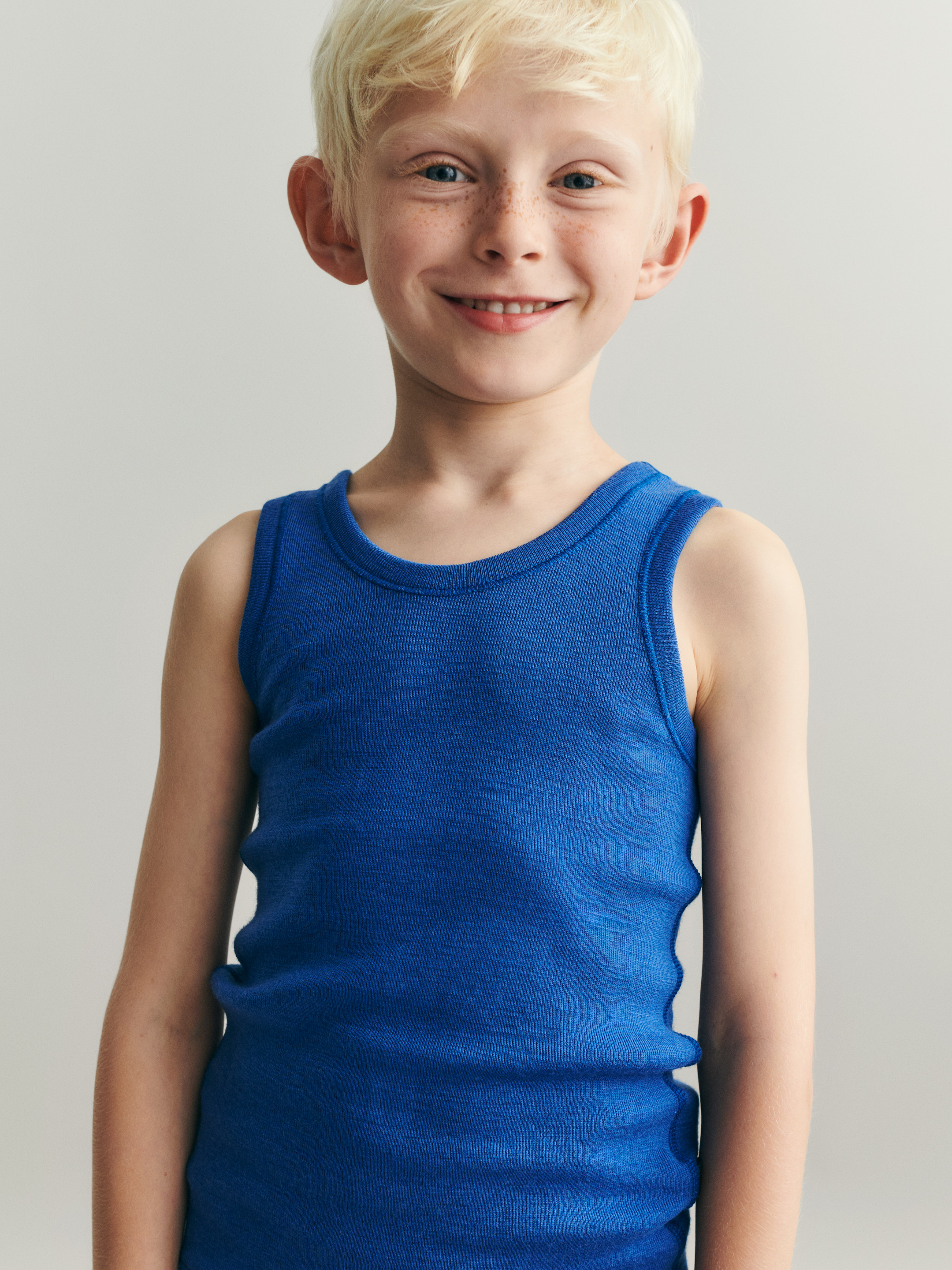 Hemd van merinowol voor kinderen
