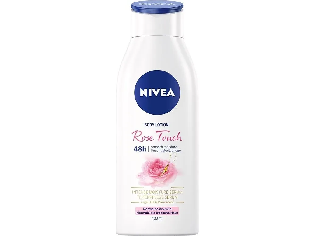 NIVEA_Rose Touch Body Lotion moisturizing body lotion with argan oil for normal and dry skin 400ml