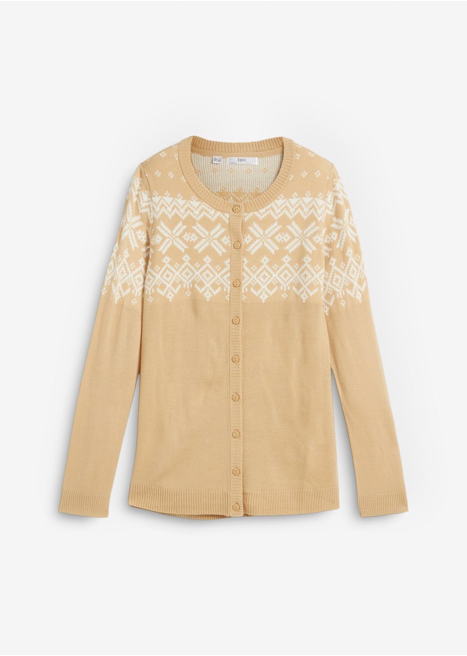 Gilet en maille à motif norvégien