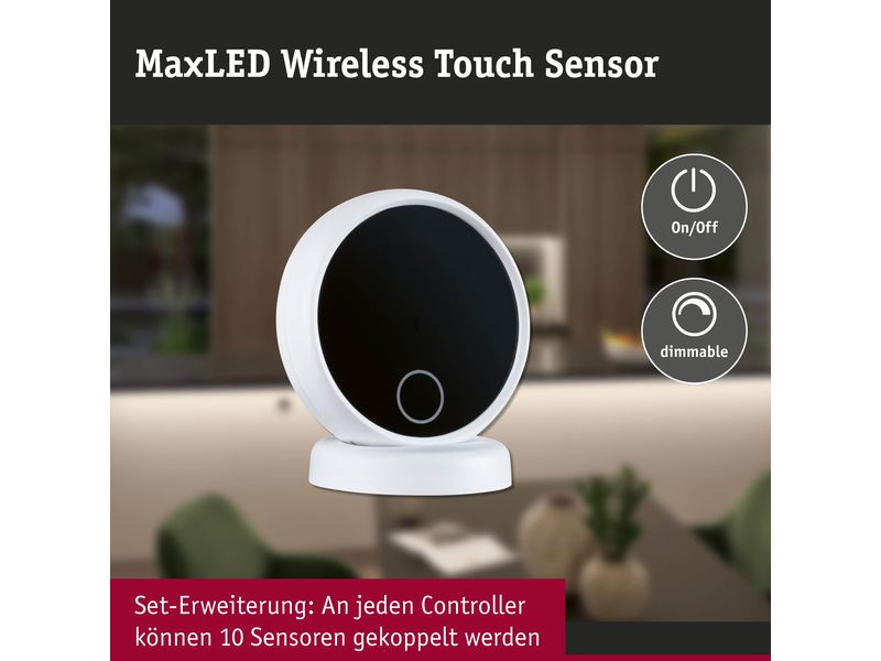 Paulmann MaxLED Wireless Touch Sensor Kabelloser Berührungssensorsatz