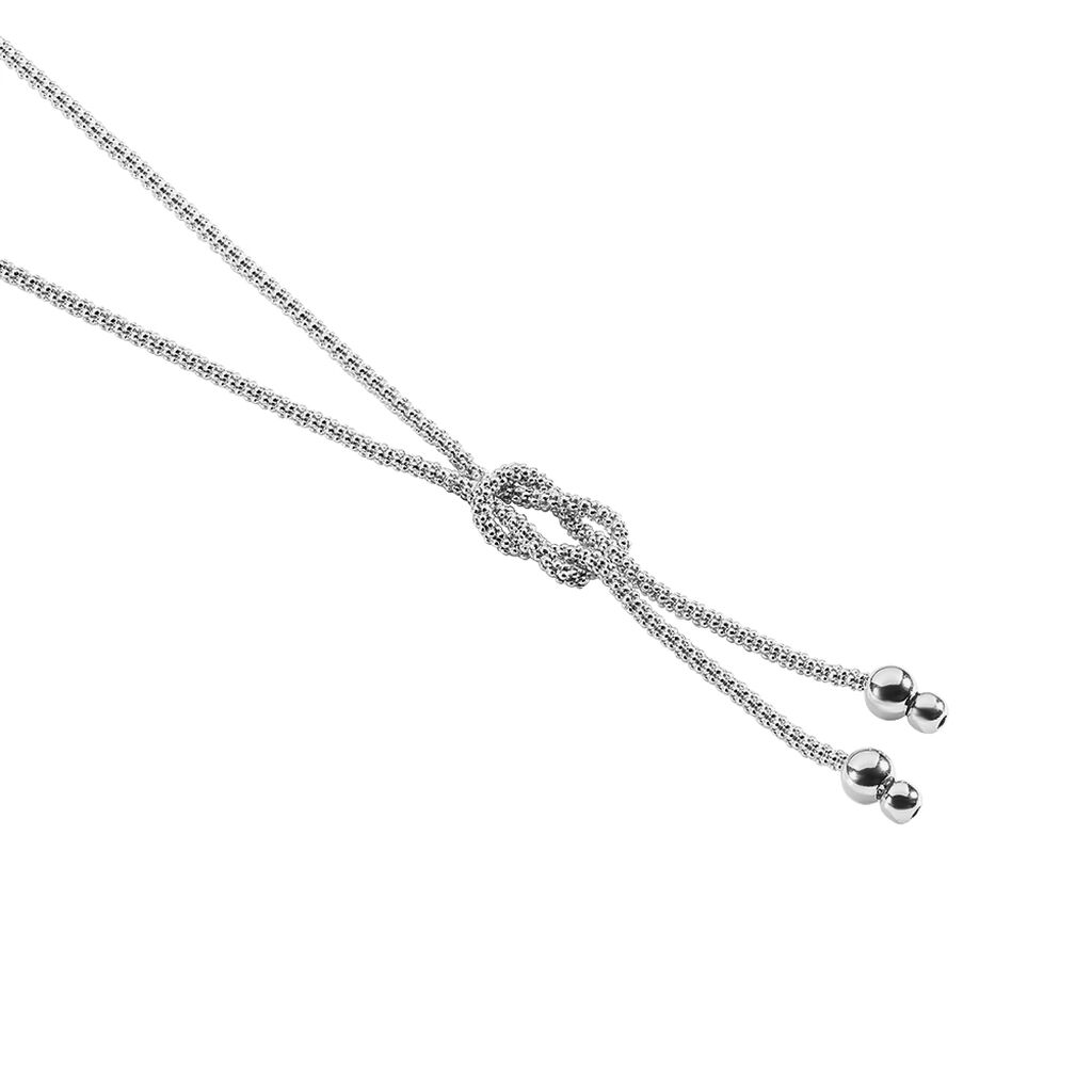Collier Deauville Argent Blanc
