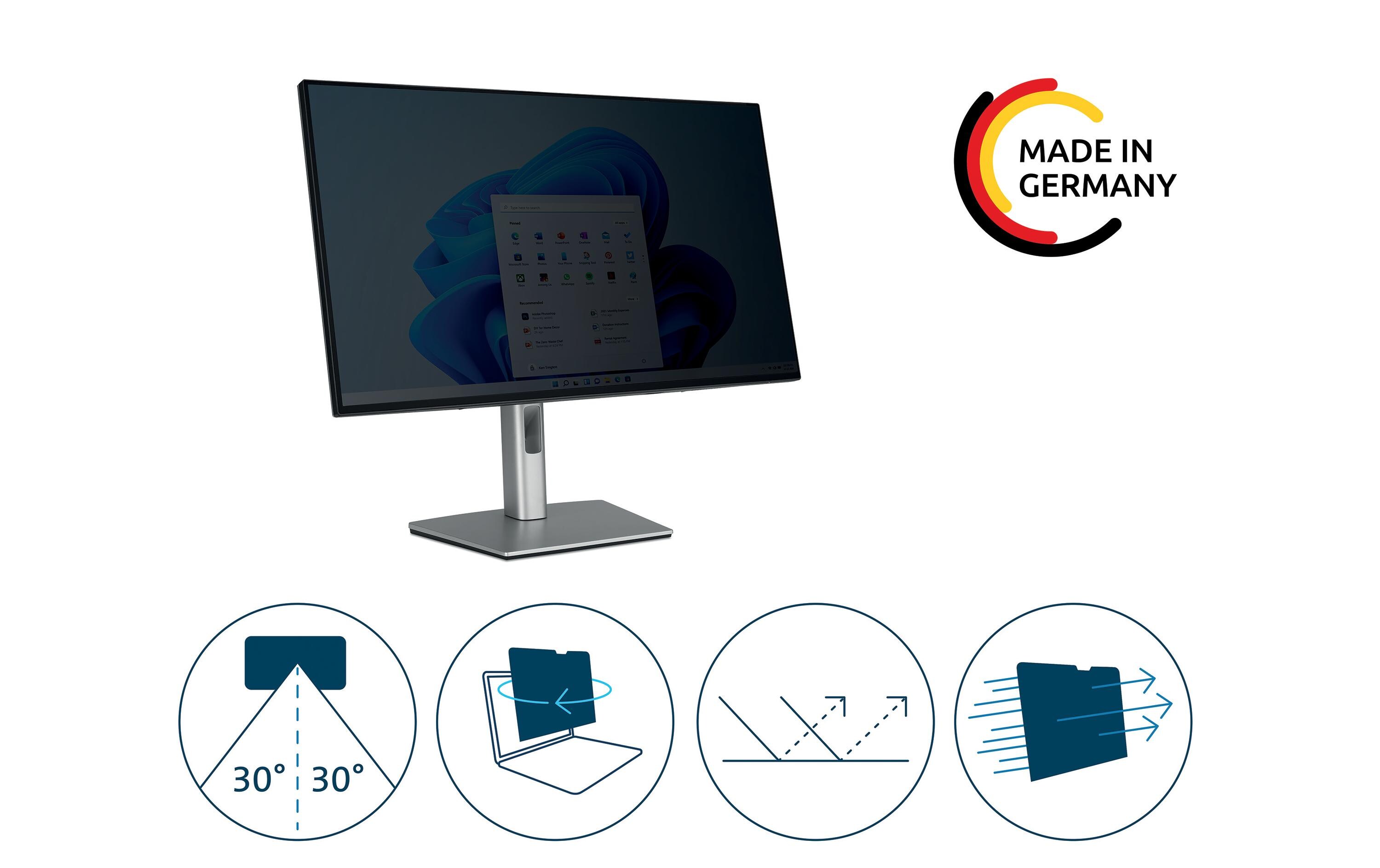 Monitor-Bildschirmfolie 2-Way Privacy Screen 23.8