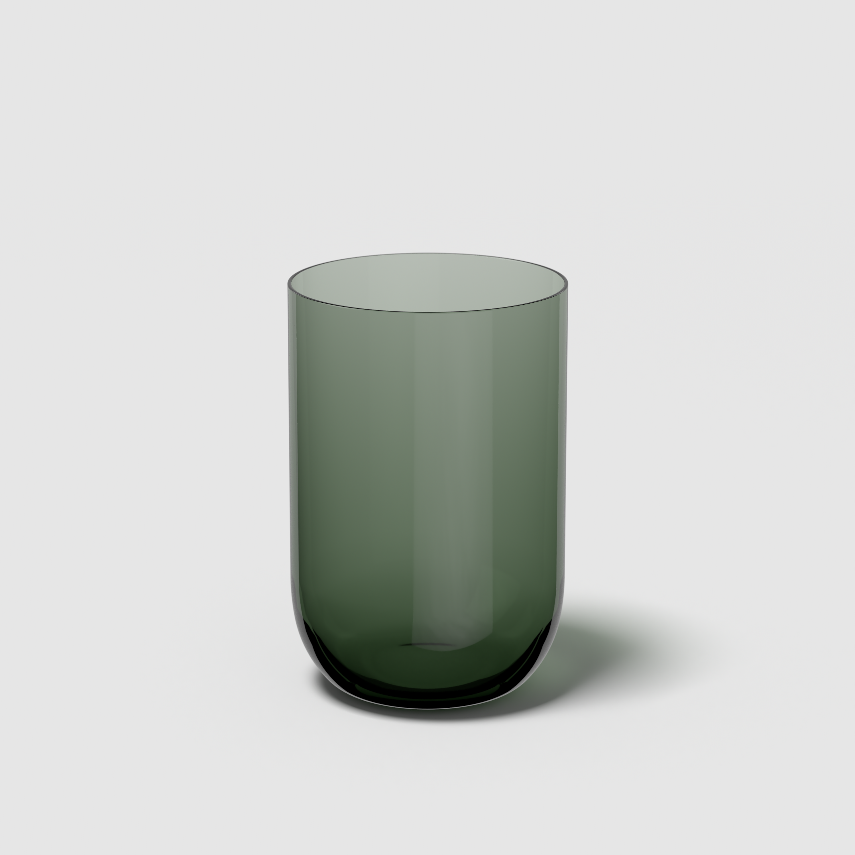 Like Glass Highball glass Green, 12.9 oz, crystal glass