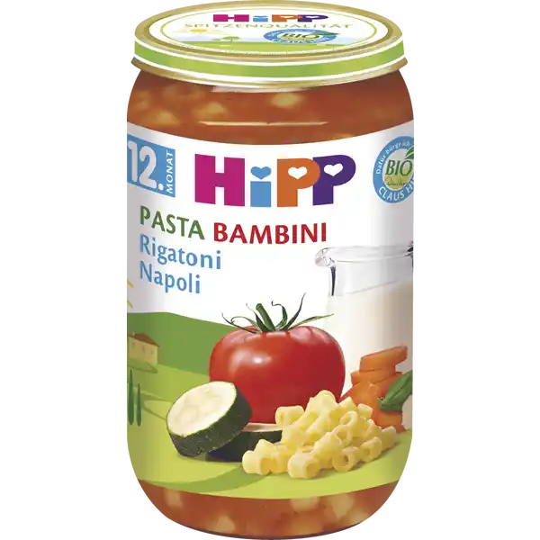 Bio Menü Pasta Bambini Rigatoni Napoli