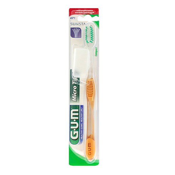 Brosse à Dents Micro Tip souple compact n°471