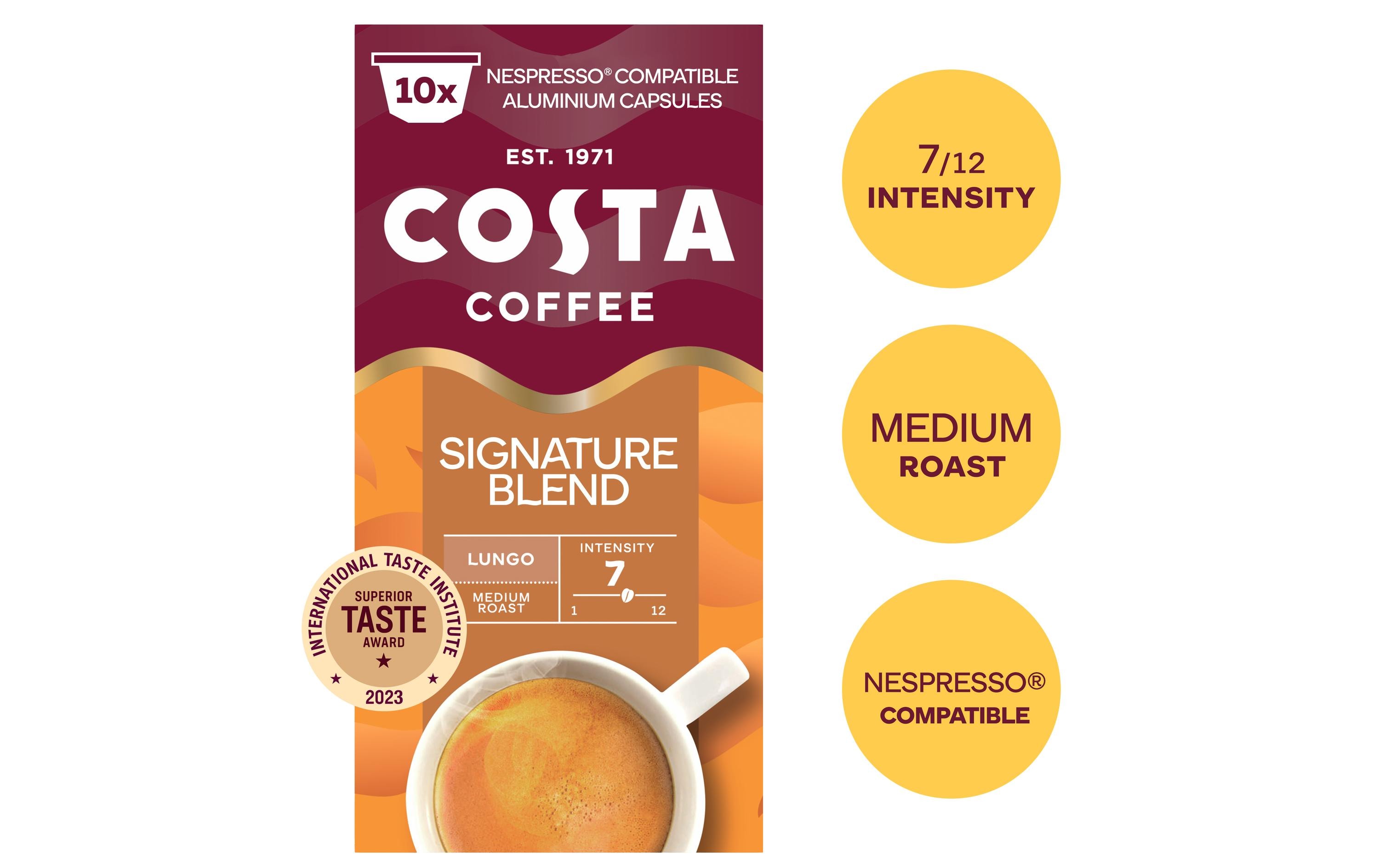 Kaffeekapseln Signature Blend Lungo 10 StückKaffeekapseln für Espresso und Lungo