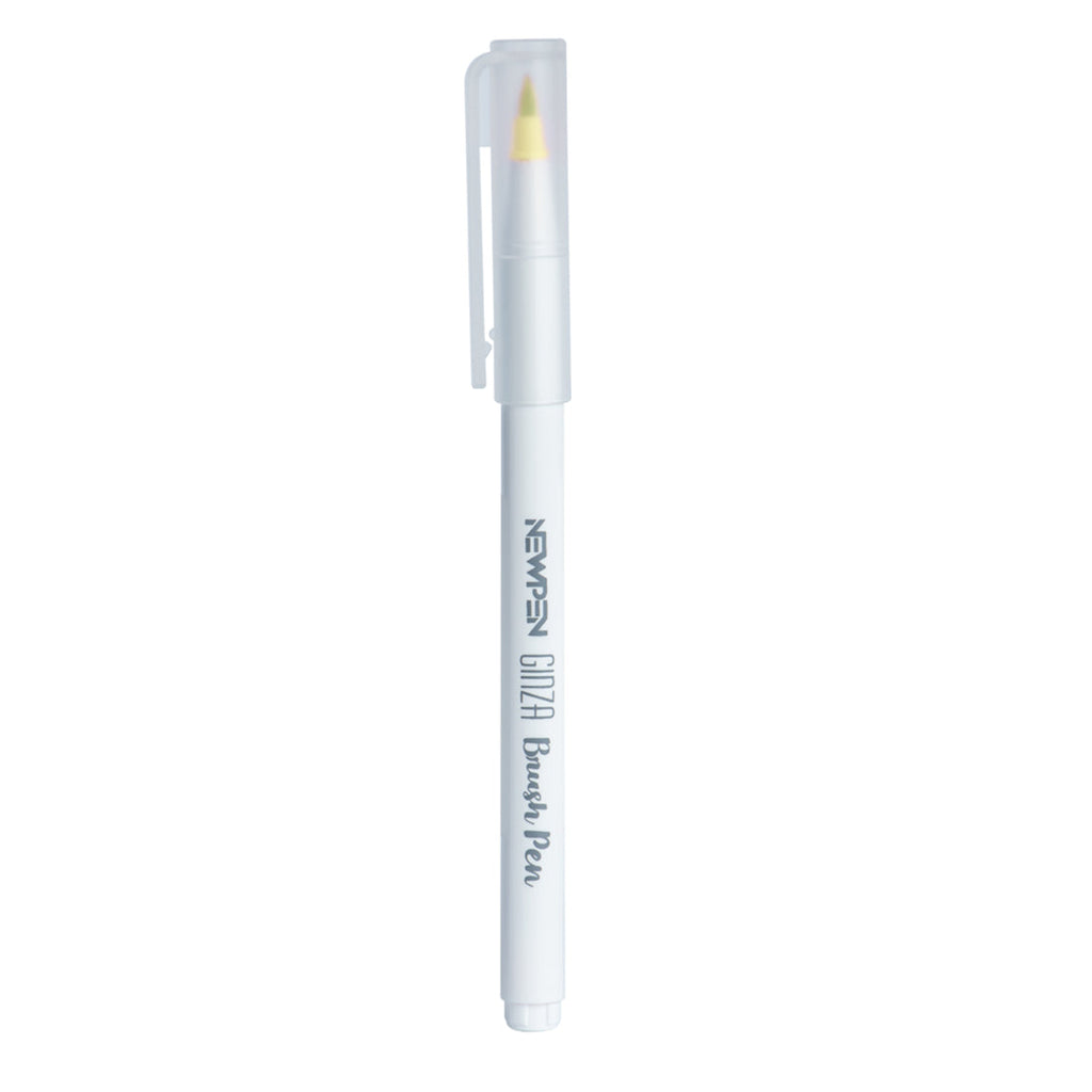 Marcador Ginza Pro Brush Pen Baunilha Newpen