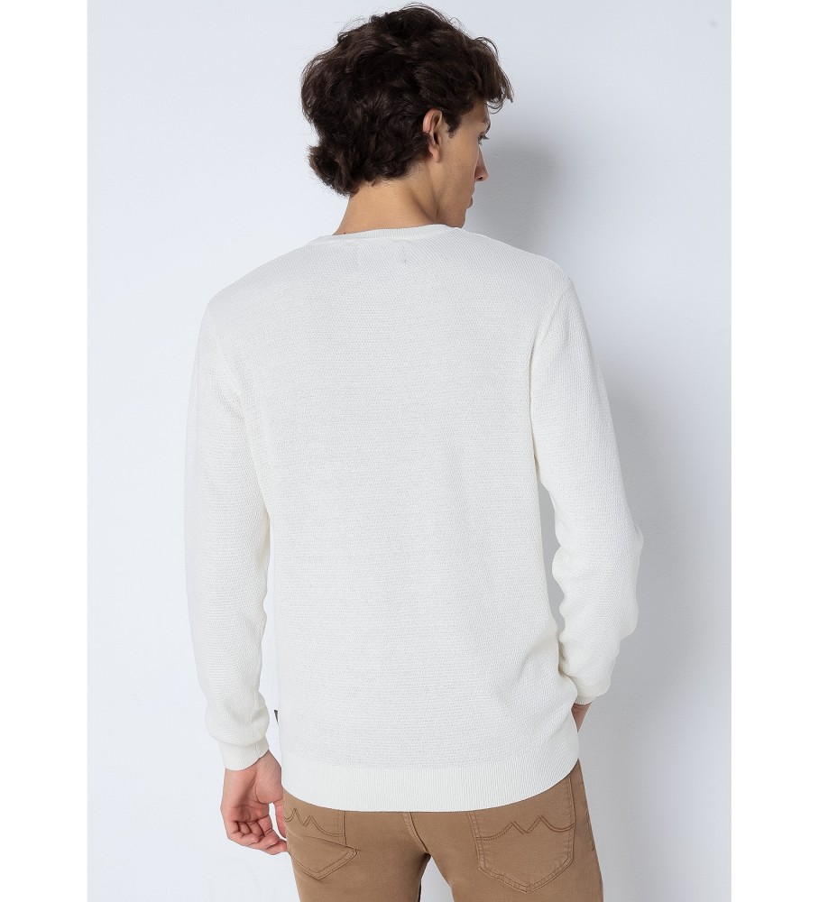 Camisa branca básica Six Valves