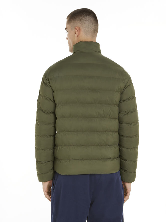 Tommy Hilfiger MID WEIGHT STAND COLLAR JACKET Army green