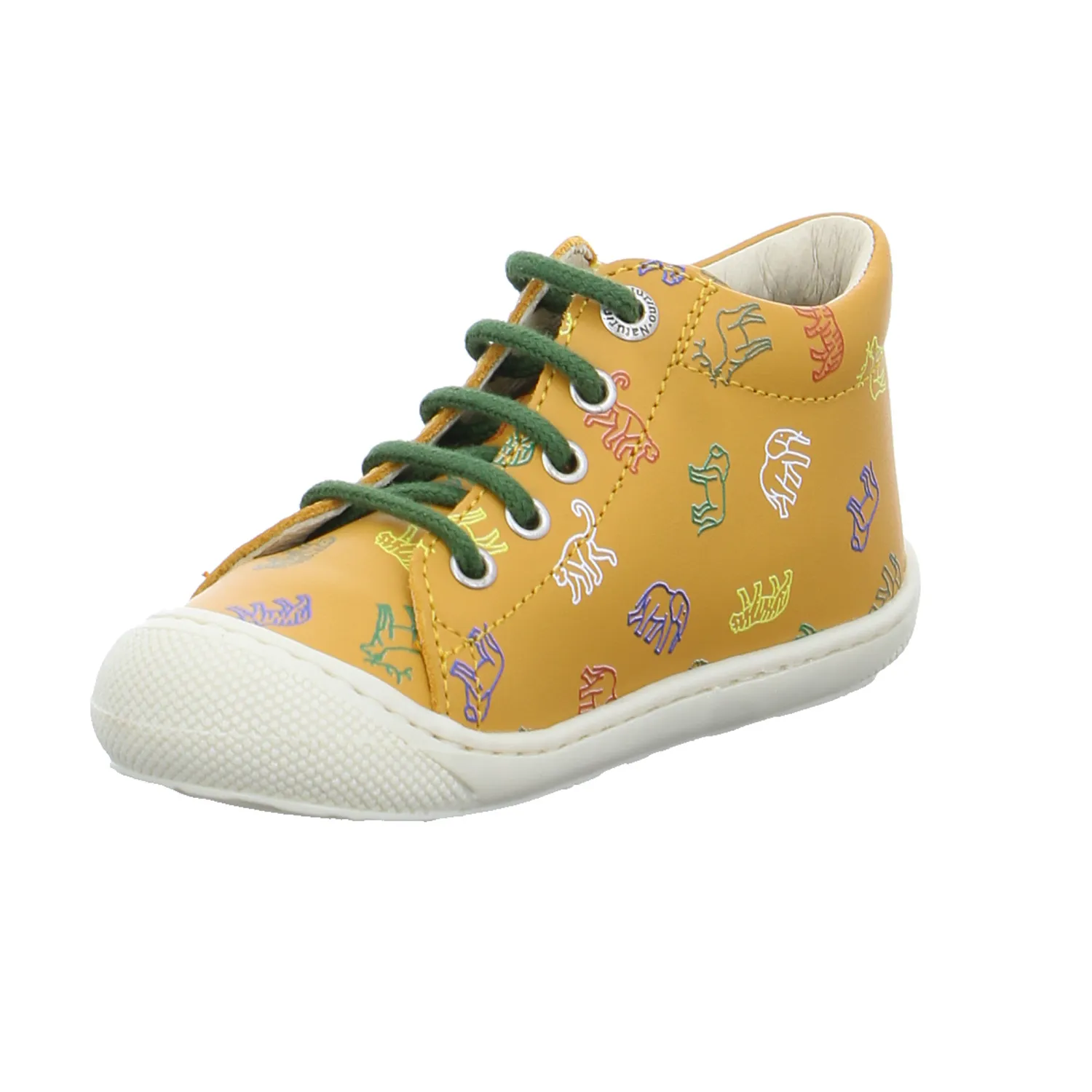 NATURINO Lauflernschuh Orange Leder  unisex Bottine