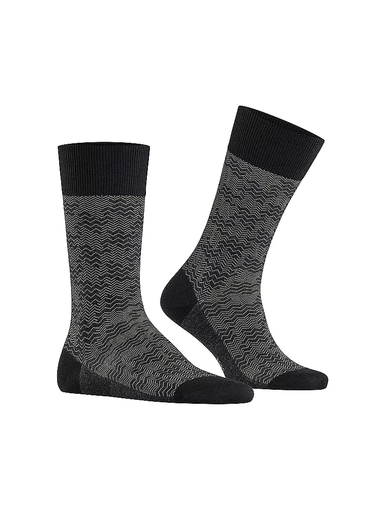 FALKE Socken FALKE MIGHTY NEST black schwarz