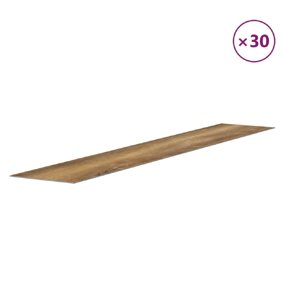 vidaXL Panneaux muraux - Marron Bois