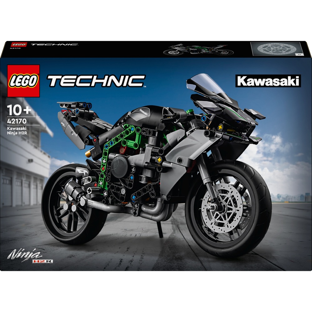 LEGO Technic 42170 Kawasaki Ninja H2R Motorradspielzeug