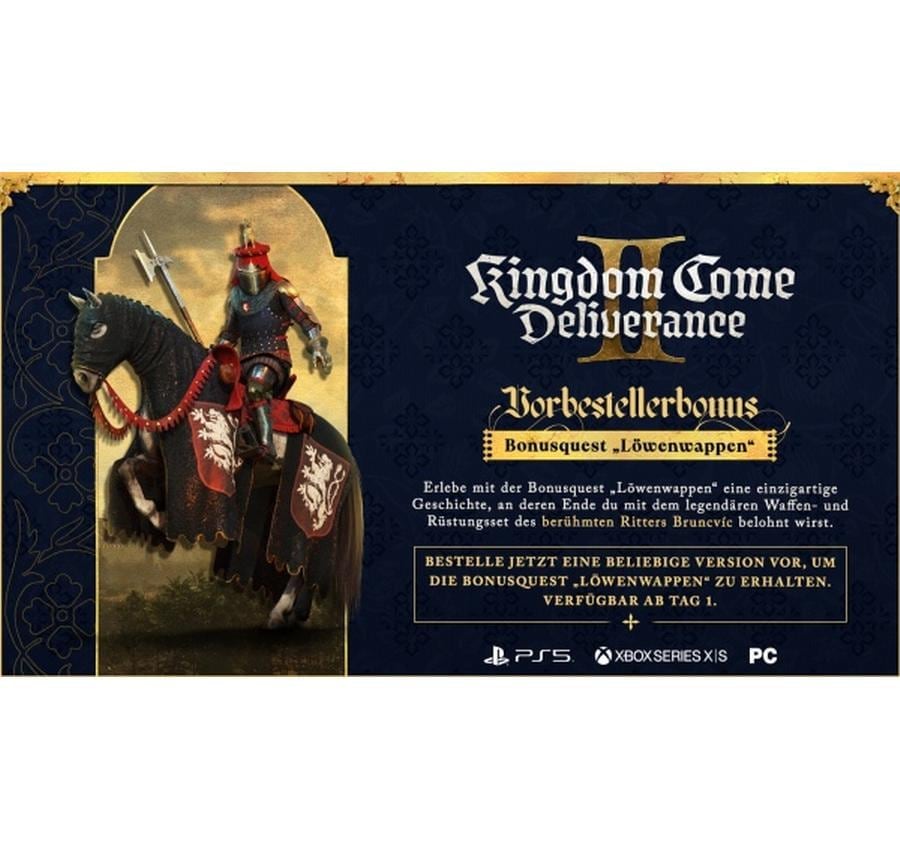 Deep Silver Spielesoftware »Silver Kingdom Come Deliverance II Day One Edition (Code in a Box)« PC