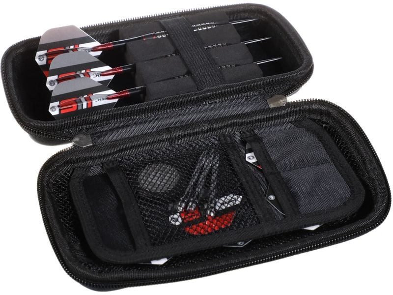 Winmau Darttasche Blade 6 Schwarz Stilvolles Dart-Etui
