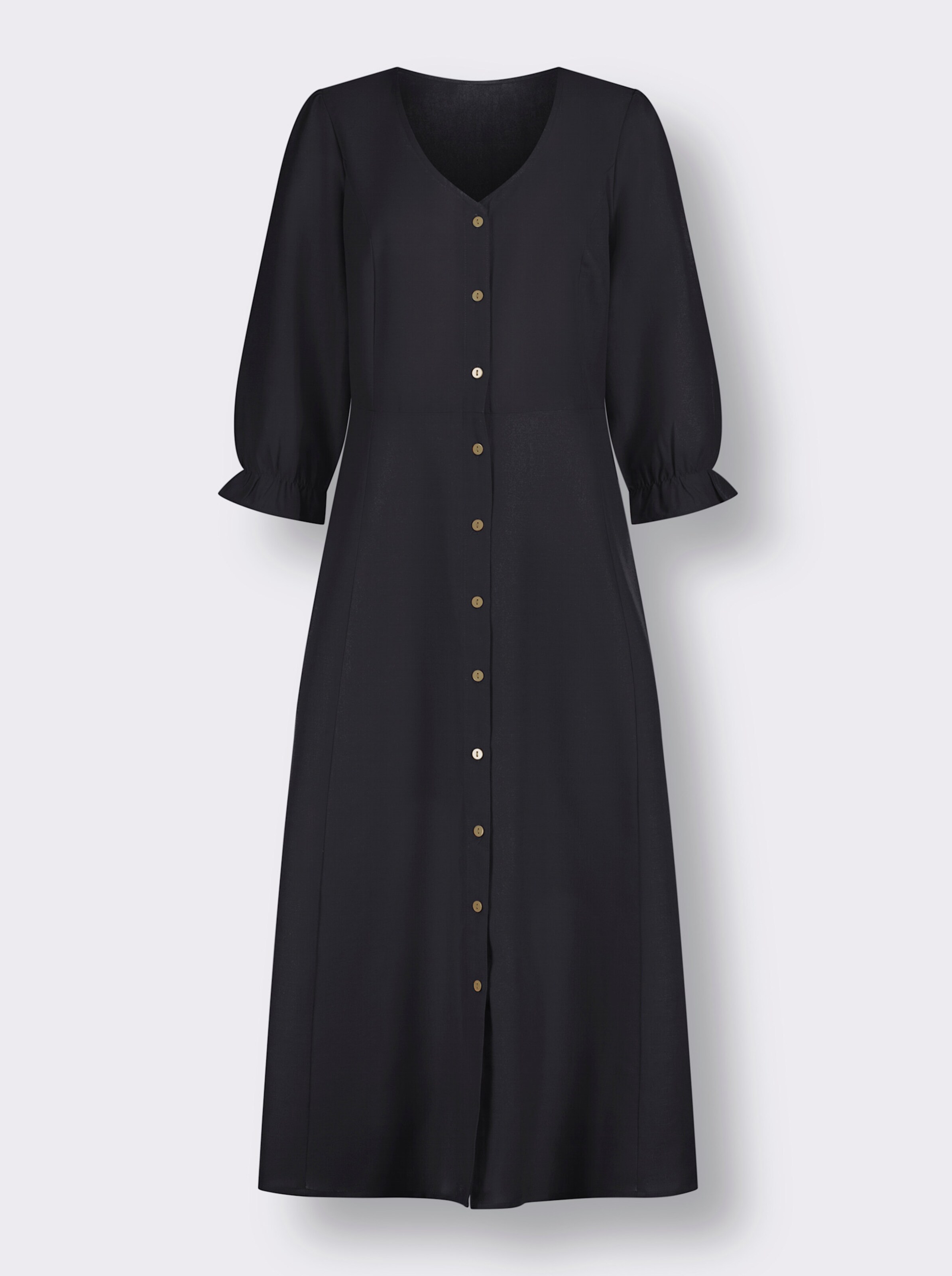 Trachtenkleid in Leinen-Optik