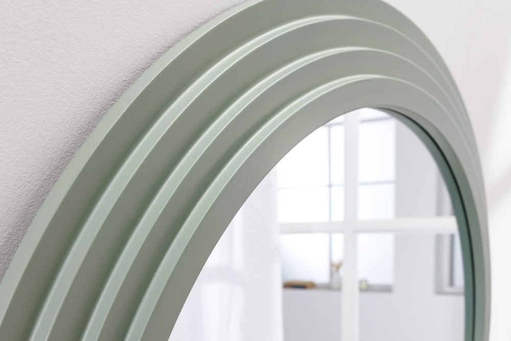 Design Wandspiegel ART DECO 160cm salbeigrün