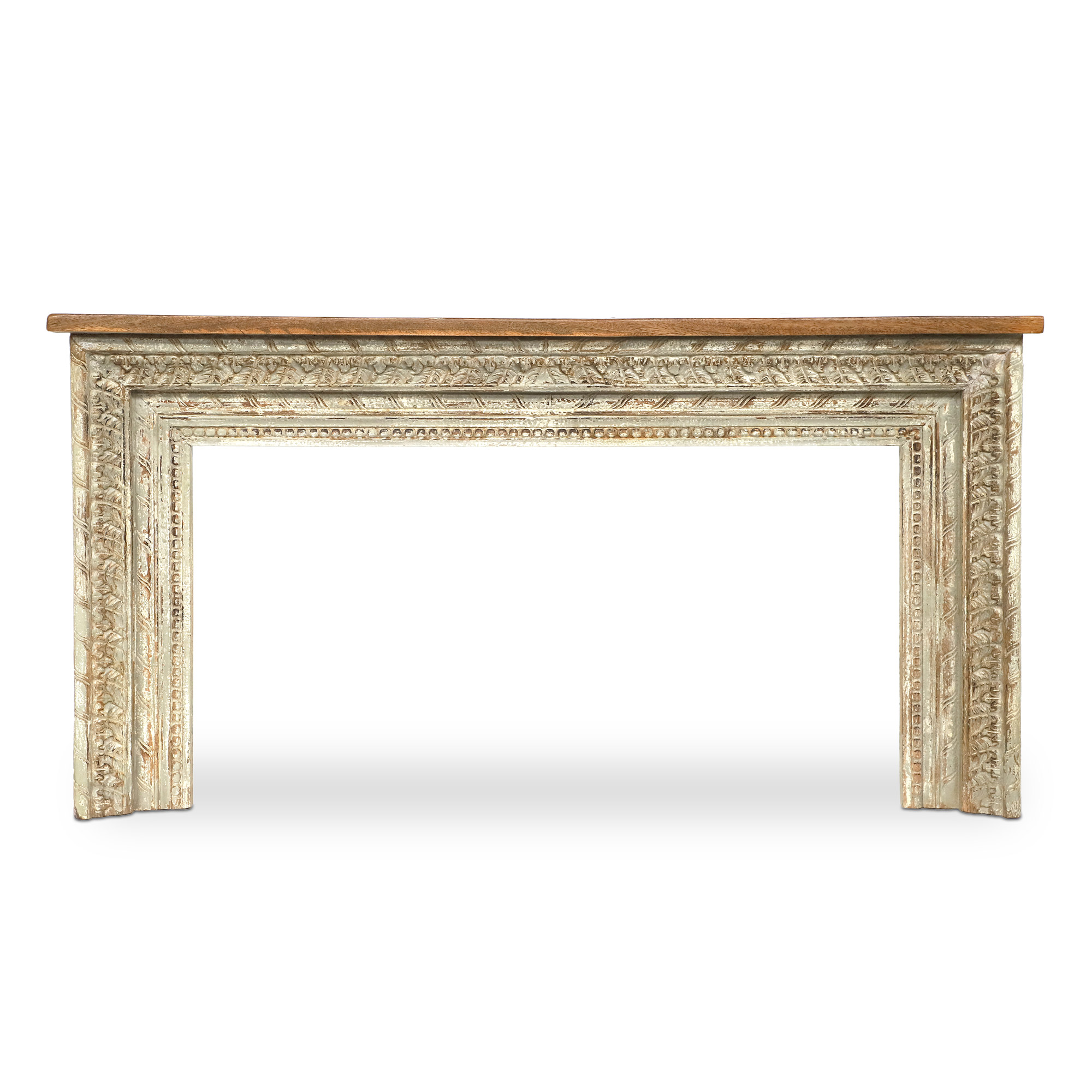 Konsolentisch, whitewashed, B 150 cm, H 77 cm, T 38 cm von fischer's lagerhaus