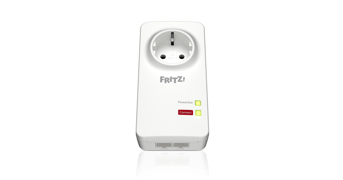 FRITZ!Powerline 1220 Edition Int  (Wit, 1 stuks)
