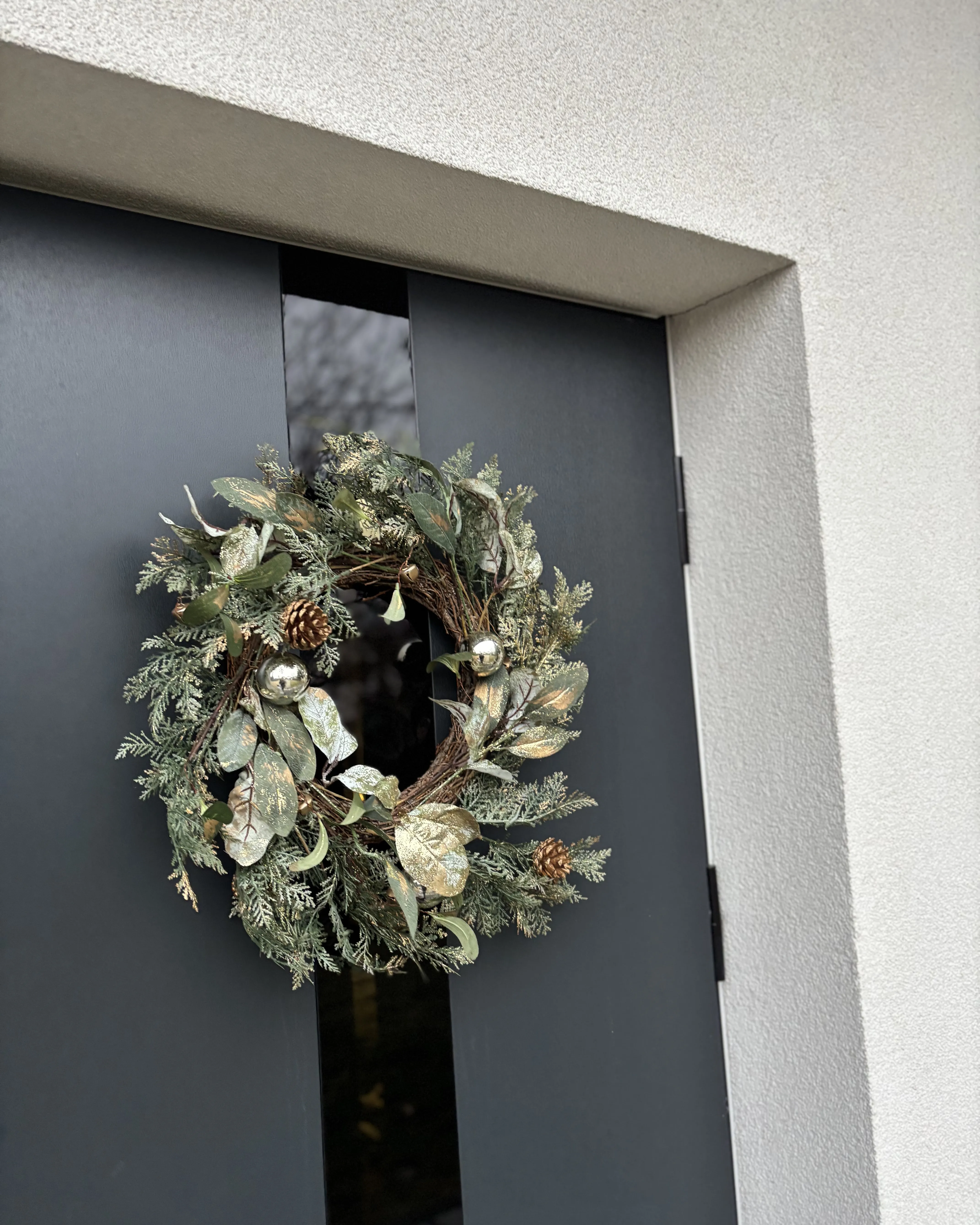 Kerstkrans HOVILA Goud 45 cm