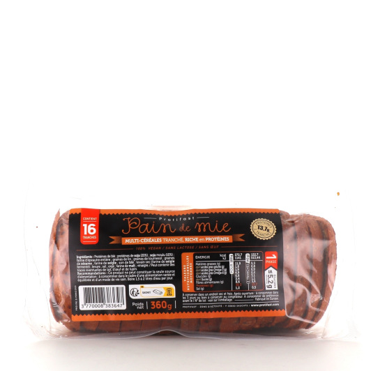 Protifast Pain de Mie Protéiné Multi Céréales - Régime hyperprotéiné