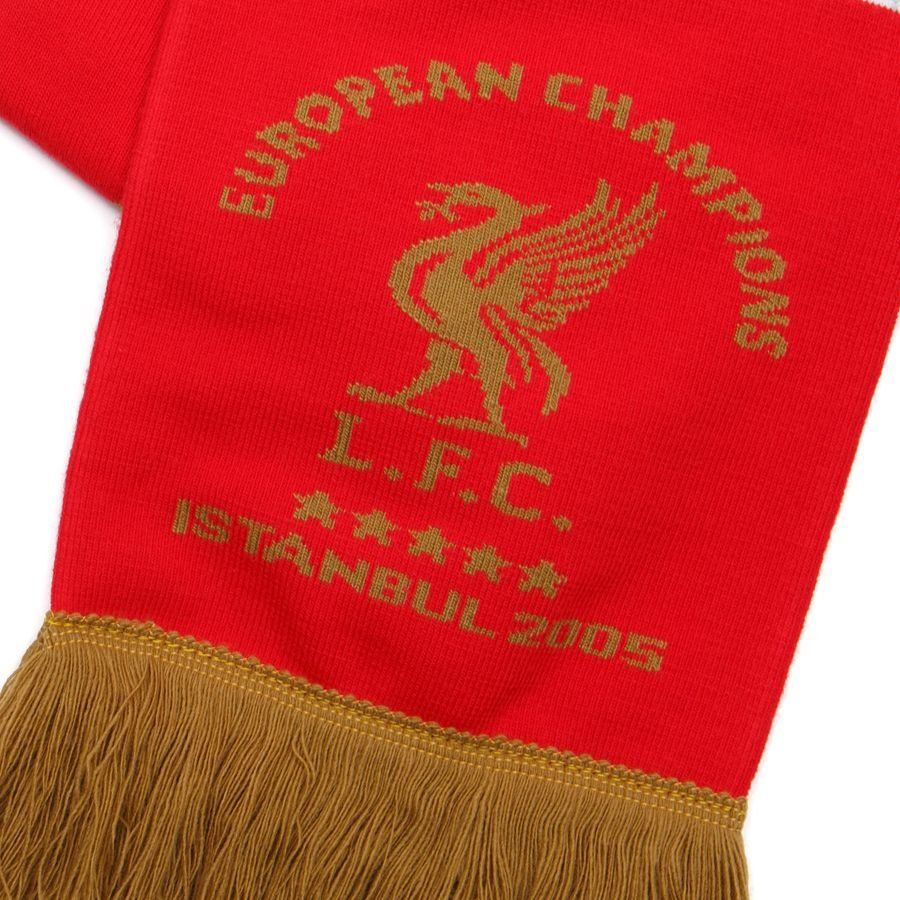 Liverpool Écharpe Istanbul 2005 - Rouge