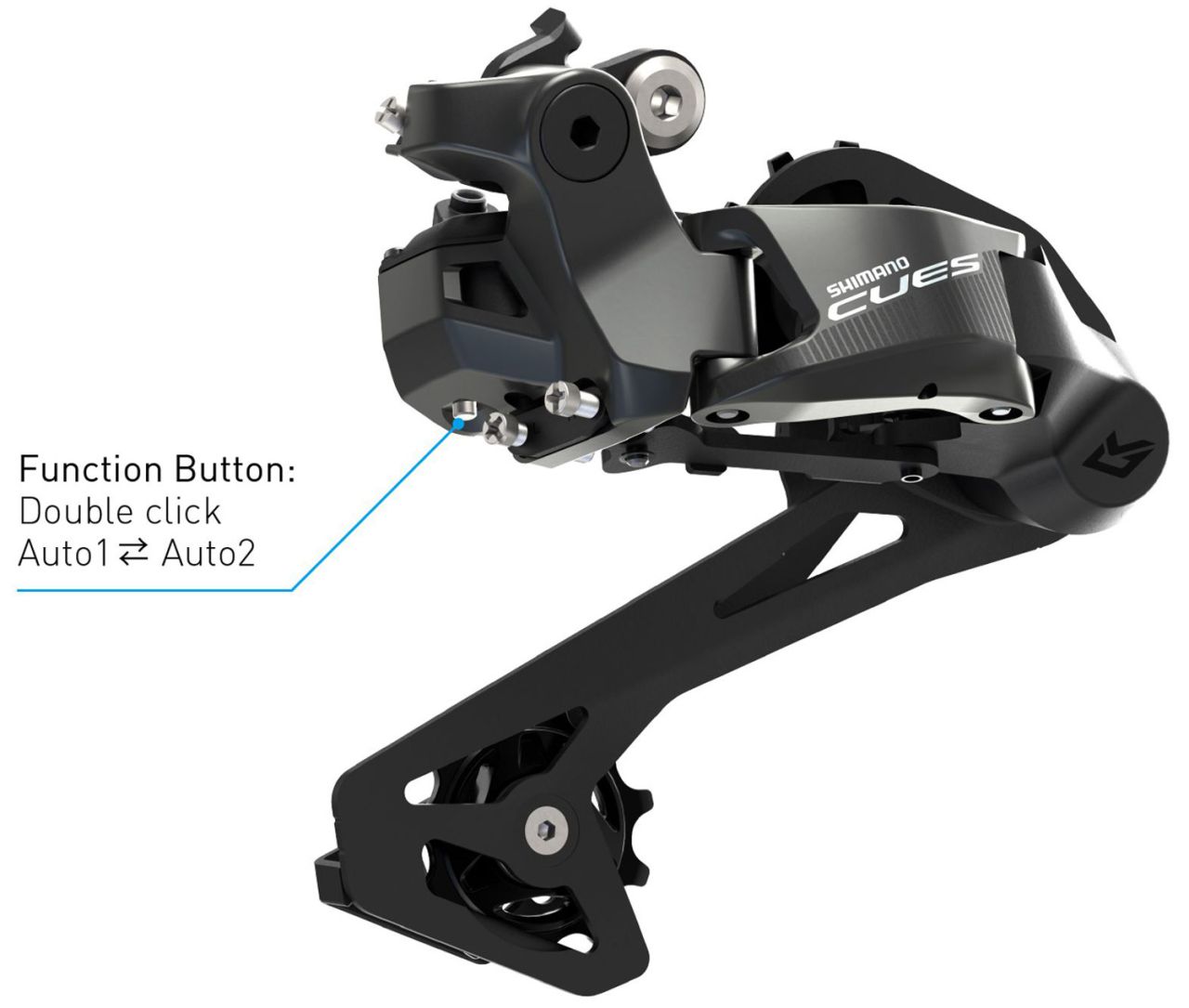 Shimano CUES Di2 RD-U6070 11-fach Schaltwerk kaufen | Bike-Discount