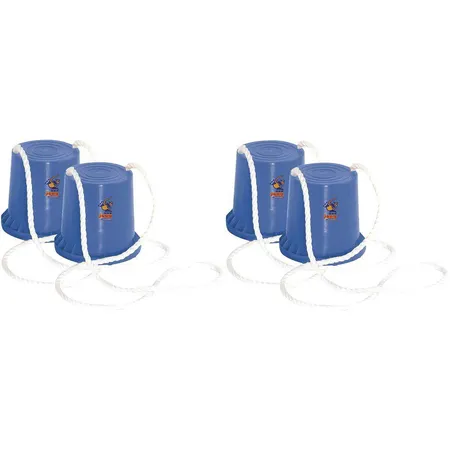 Hudora 2 Paar Topfstelzen Joey (Blau + Blau)