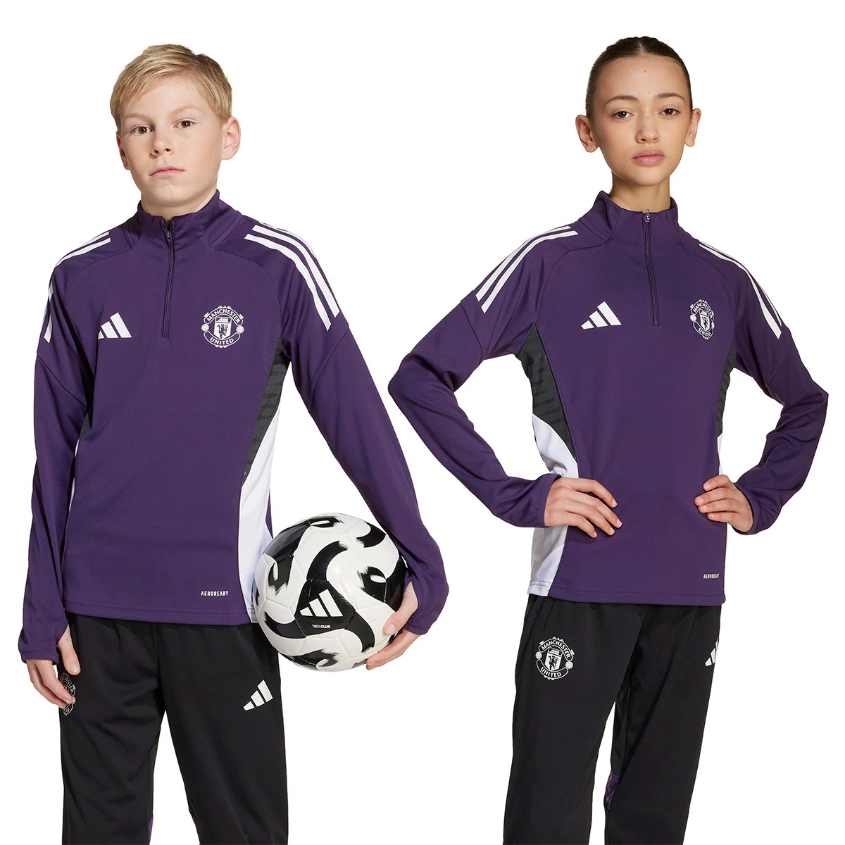 Sweatshirt adidas Manchester United Training 2025-2026 Criança