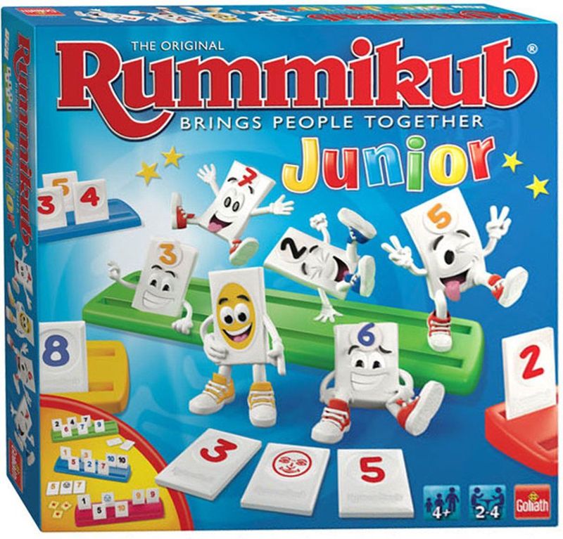 Goliath - Rummikub Junior - Bordspel - Multicolor - Geschikt voor Kinderen vanaf 6 Jaar