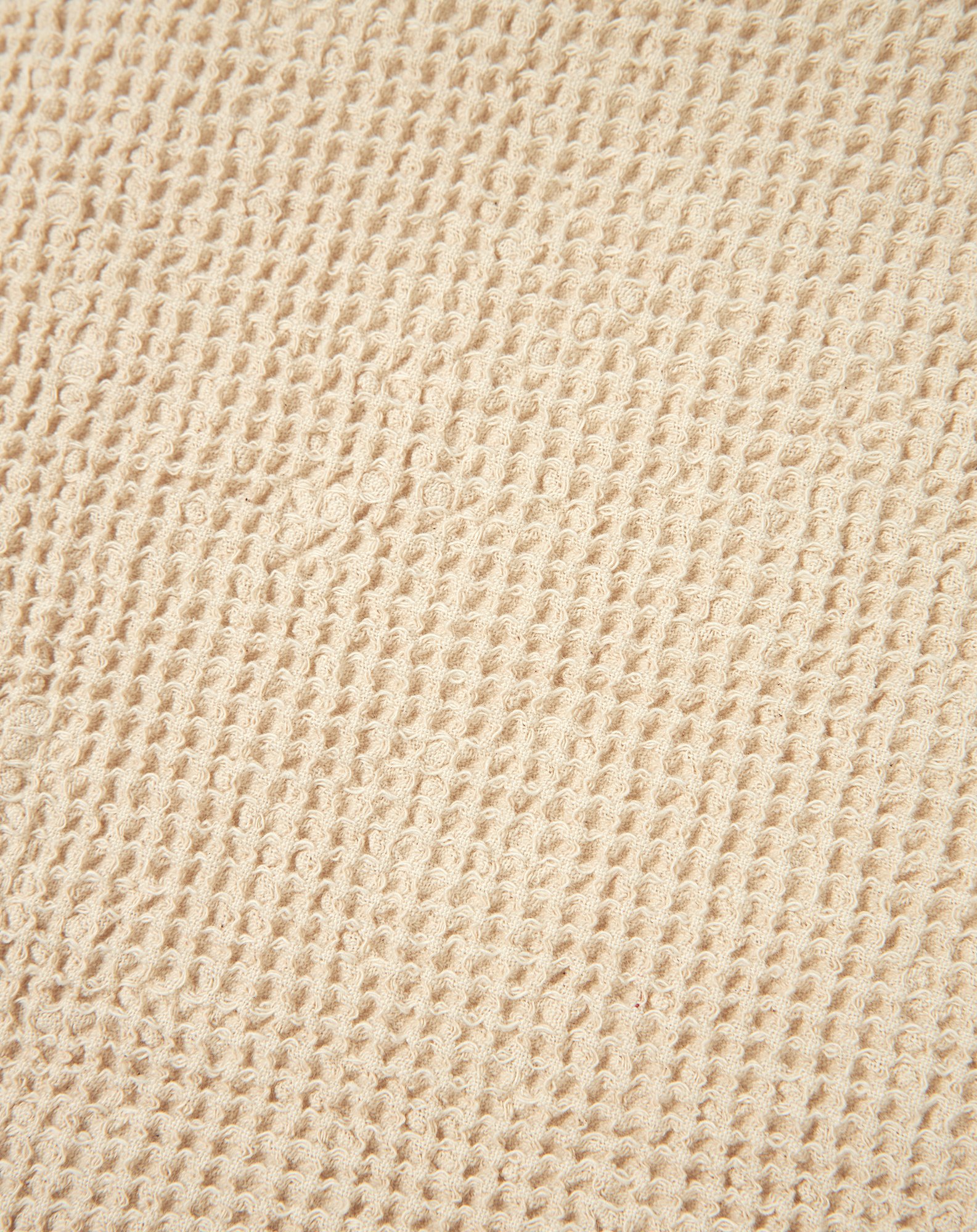 Panier wabi-sabi en coton lavé | Blanc