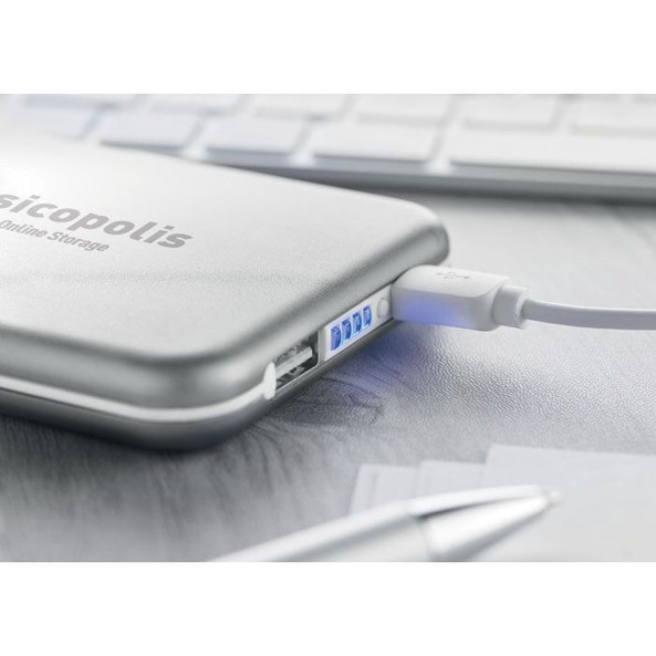 GiftRetail MO9075 - SOLARFLAT Powerbank solaire 4000mAh