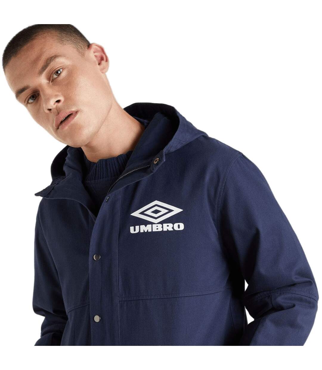 Umbro - Parka d'entraînement - Homme (Bleu marine foncé) - UTUO1090