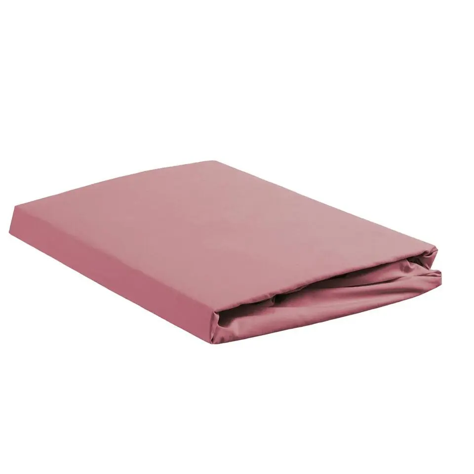 Ambiante Katoen - Hoeslaken - 200x200 - Roze
