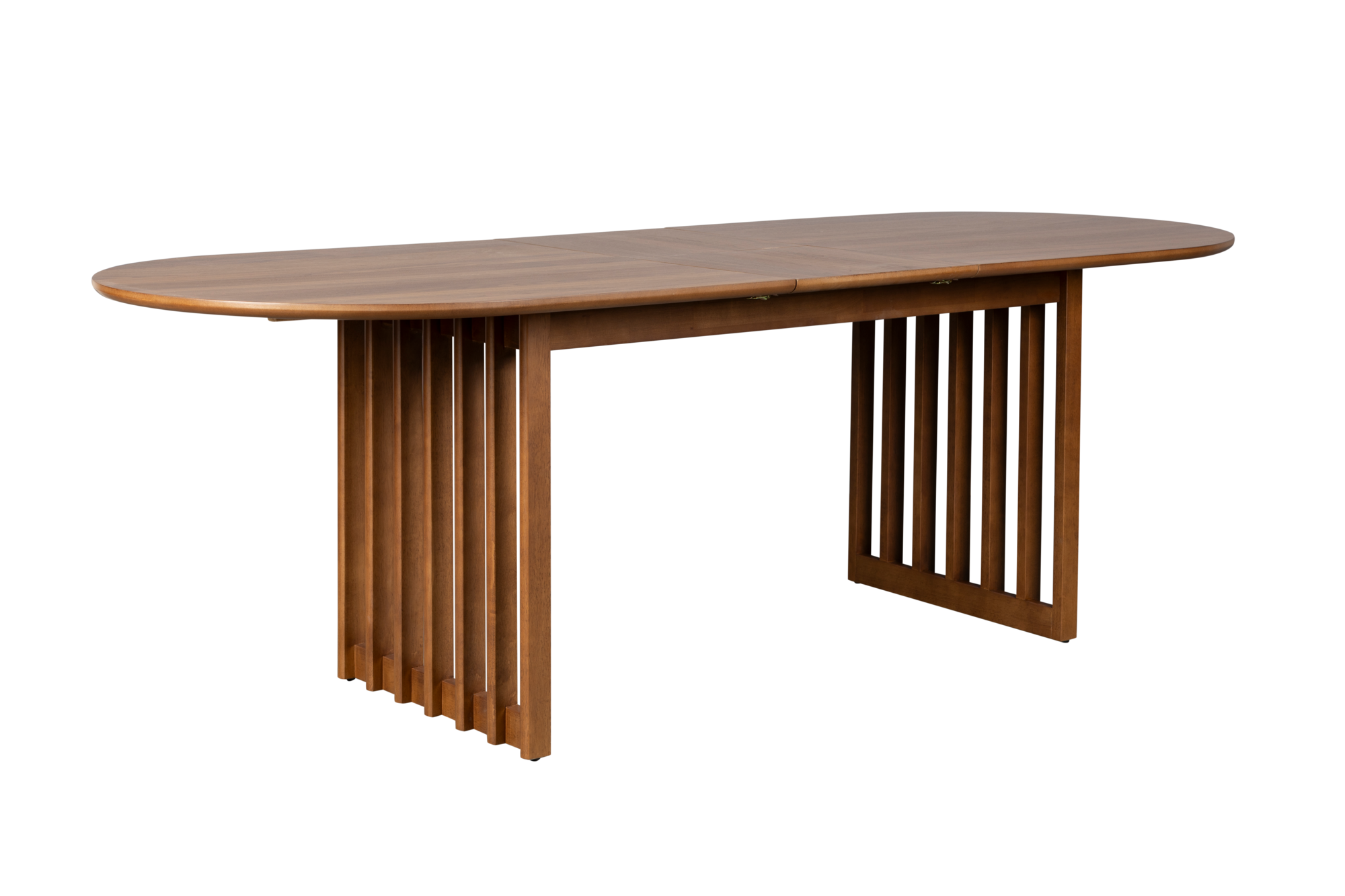 Eettafel Barlet ovaal uitschuifbaar walnoot 200-240 X 90 cm