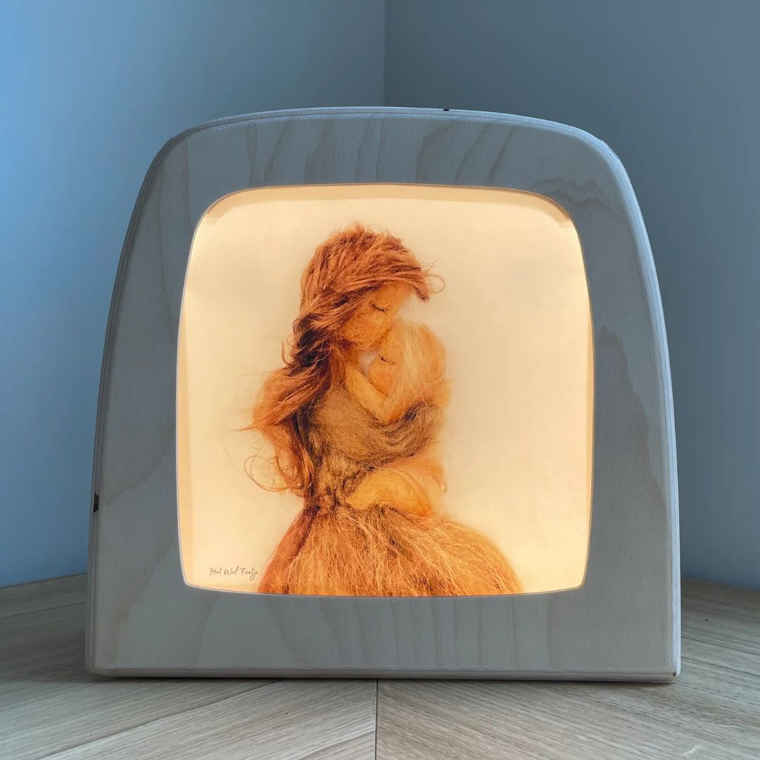 Toverlux toverplaat toverlamp - moeder baby