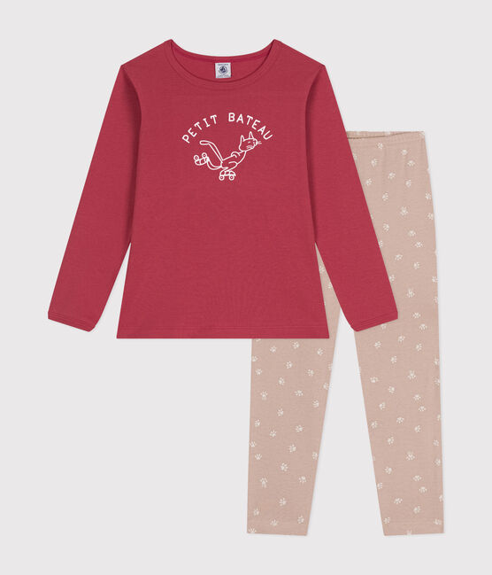 Pyjama garçon manches longues en coton