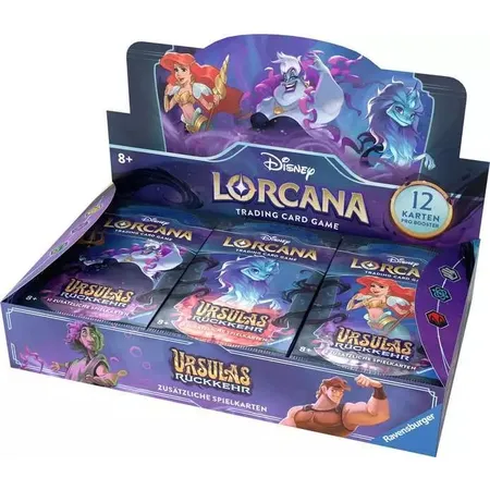 Ravensburger Disney Lorcana: Set 4 - Display mit 24 Booster Packs (Deutsch)