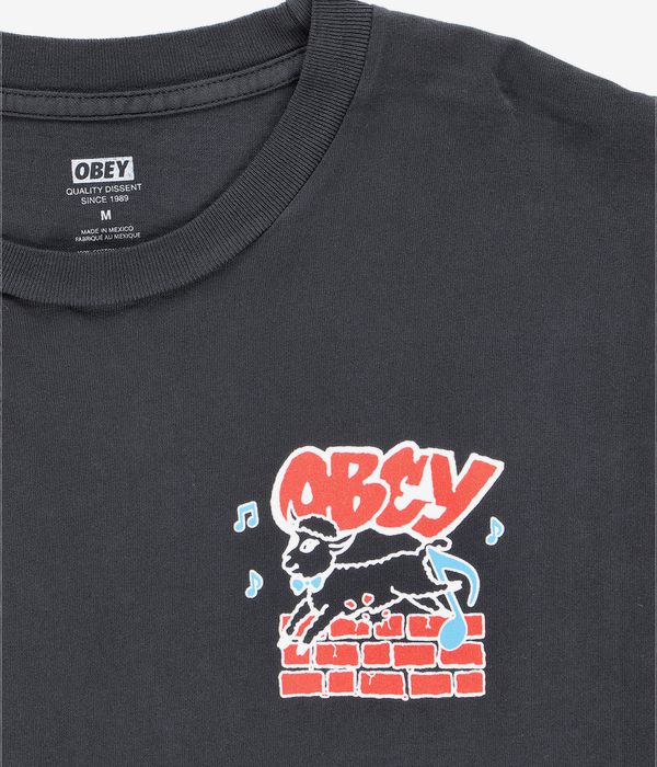Obey Out Of Step T-Shirt (pigment vintage black)